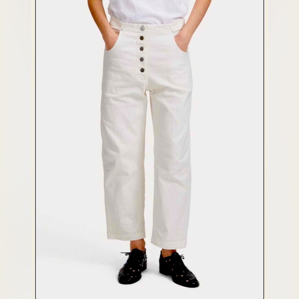 Rachel Comey Elkin pants dirty white denim